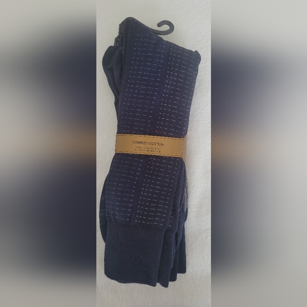 Gold Label Argyle Dress Socks 5 pairs total Big Men size 13-16 - Picture 3 of 4